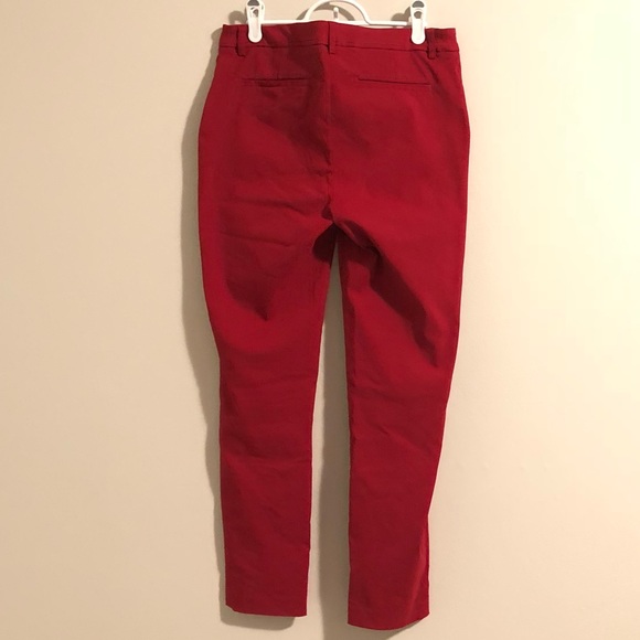 Kenar red straight leg pants - Picture 3 of 8